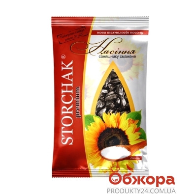Семечки подсолнечные Сторчак (Storchak) premium соль 140 г – ИМ «Обжора»