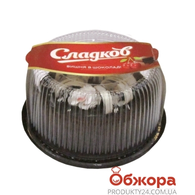 Торт Сладков Вишня в шоколаде 700 г – ІМ «Обжора»