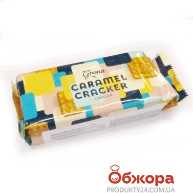 Печенье Грона (Grona) карамельный крекер 90г – ИМ «Обжора»