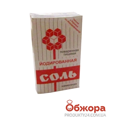 Соль каменная йод Артемсоль к/п 0,5 кг – ИМ «Обжора»