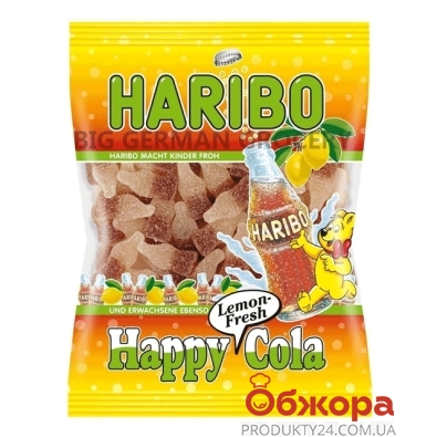 Конфеты Харибо (Haribo) happy cola 200 г – ИМ «Обжора»