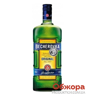 Настоянка 38% Becherovka 700 мл – ІМ «Обжора»
