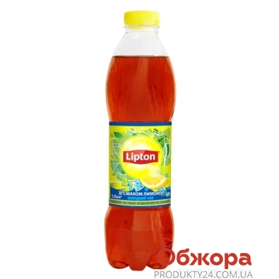 Холодный Чай  Липтон (Lipton) черный лимон 1л – ИМ «Обжора»