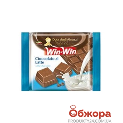 Шоколад Вин-Вин (Win-Win) молочный, 75 г – ІМ «Обжора»