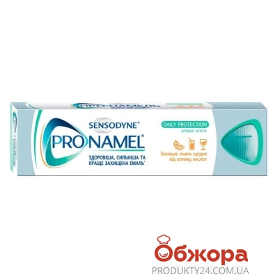 Зубная паста Сенсодин (Sensodyne) pronamel классическая 75 мл – ИМ «Обжора»