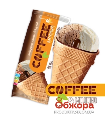 Мороженое Ласка Лучшие вкусы Колумбии COFFEE & МОЛОКО 90 г – ІМ «Обжора»