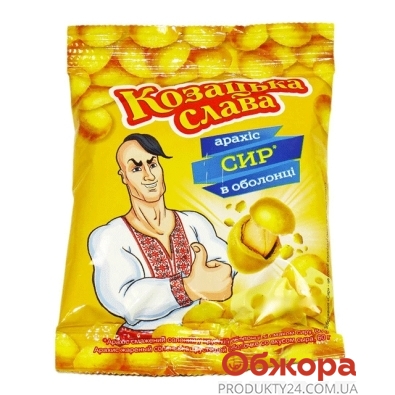 ZZZГорішки Козацька слава 55г арахіс в тісті сир – ІМ «Обжора»