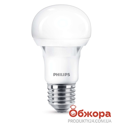 Лампа Филипс (Philips) ESS LEDBulb 5W E27 6500K 230V A60 RCA светодиодная – ІМ «Обжора»
