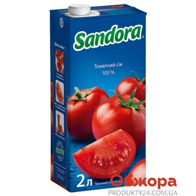 Сік Сандора 2л томат – ІМ «Обжора»