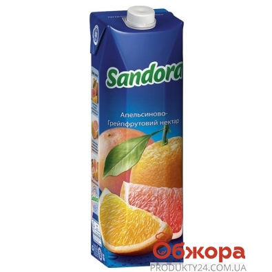 Нектар Сандора 0,95л Апельсин-грейпфрут – ІМ «Обжора»