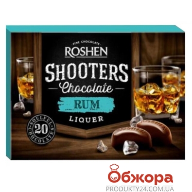 Конфеты Рошен (Roshen) shooters ром 150г – ИМ «Обжора»