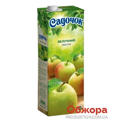 Нектар Садочок яблоко 1.45 л – ІМ «Обжора»