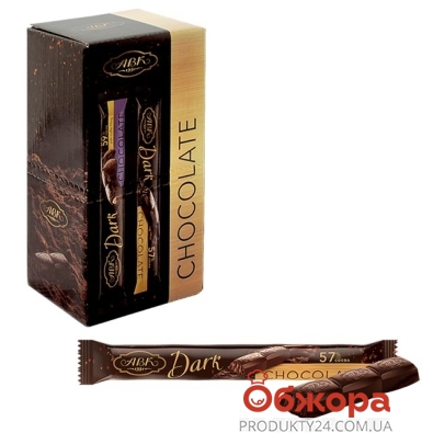 Шоколад АВК черный, 57% – ИМ «Обжора»