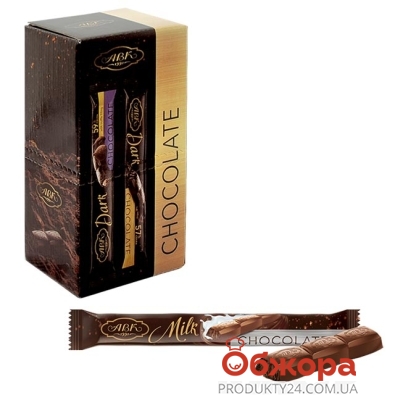 Шоколад АВК молочный шоколад 24% – ІМ «Обжора»