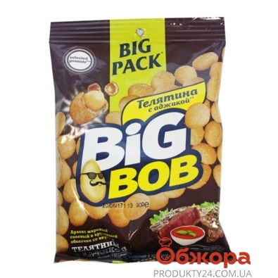 Горішки Біг Боб 90г арахіс в тісті телятина аджика – ІМ «Обжора»