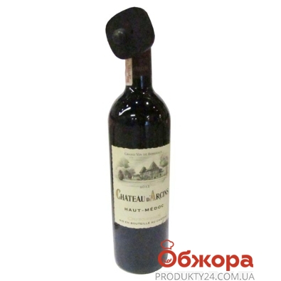 Вино Гранд вин де бордо (Grand Win de Bordeaux) Шато д Арсинс красное сухое 0,75 л – ИМ «Обжора»