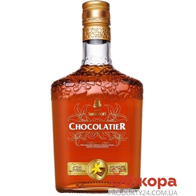 Коньячний напій Шустов Шоколатье шоколад і ваніль 0,5л 30% – ІМ «Обжора»