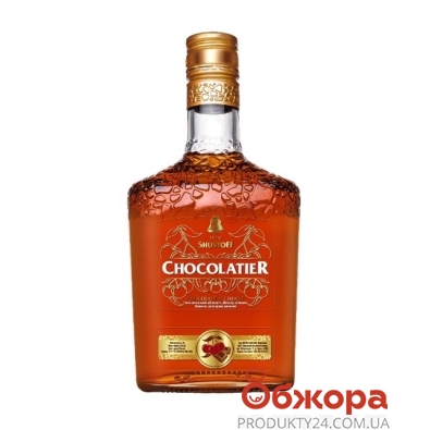 Коньячний напій Шустов Шоколатье шоколад і вишня 0,5л 30% – ІМ «Обжора»