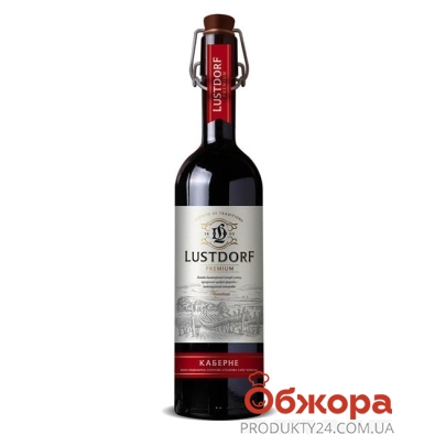 Вино Люстдорф (Lustdorf) Каберне сор. красное сухое 0,75 л – ІМ «Обжора»