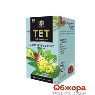 Чай Тет Мята-Эвкалипт 20п*2г – ИМ «Обжора»