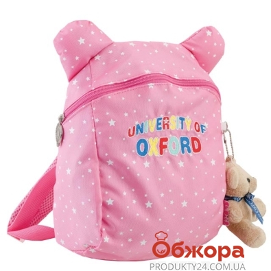 Рюкзак OX-17, розовый, 20.5*28.5*9.5 – ІМ «Обжора»
