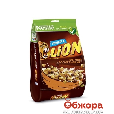 Сухий сніданок Nestle 250г Лайон – ІМ «Обжора»