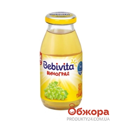 Сок Бебивита (Bebivita) виноград 200г – ІМ «Обжора»