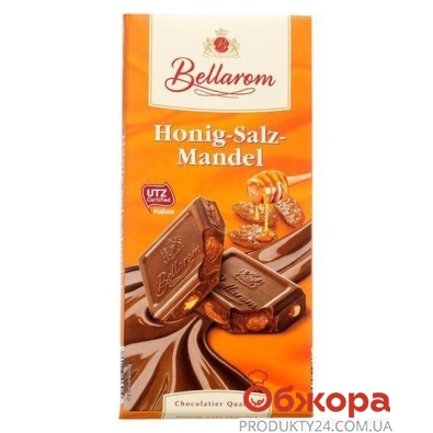 Шоколад Белларом (Bellarom) миндаль мёд 200г – ИМ «Обжора»