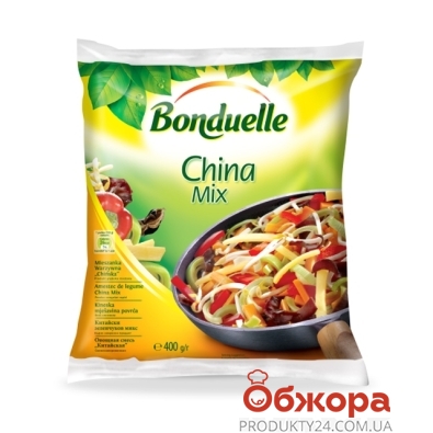 Зам. Овощи Бондюэль (Bonduelle) Китайская смесь 400г – ИМ «Обжора»