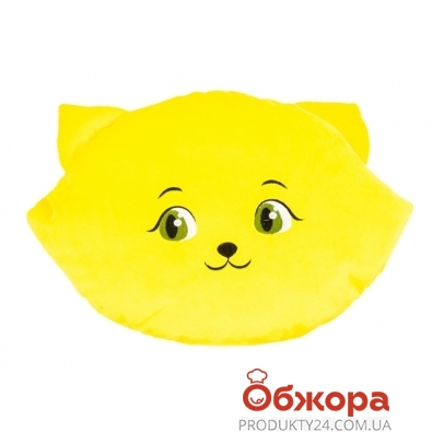 Подушка Кошка-Смайл Счастливый ПД-0201 – ИМ «Обжора»