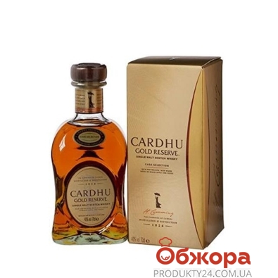 Виски Кардху (Cardhu) Gold Reserve 0,7л – ИМ «Обжора»