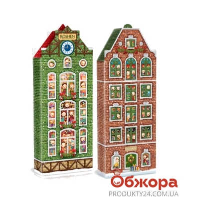 Подарок новогодний Рошен (Roshen) сказочные домики 594г – ИМ «Обжора»