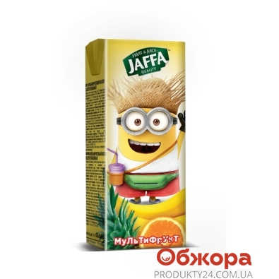 Сок Jaffa (Джаффа) Kinder Тропические фрукты 0,2 л – ИМ «Обжора»
