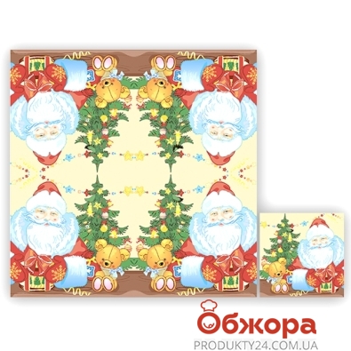 Салфетки  Luxy  Дед Мороз и мишка 33х33 3 сл. 20 шт – ИМ «Обжора»