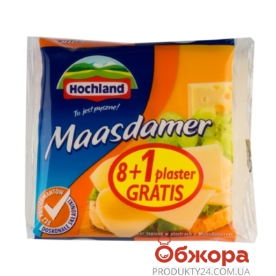 Сыр Хохланд (Hochland) Маасдамер,130 г – ИМ «Обжора»