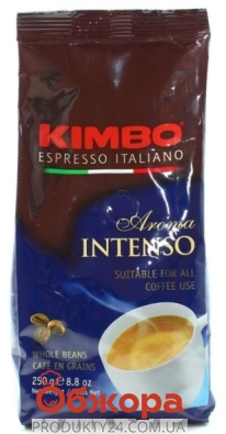 Кава Kimbo Espresso Intenso 250г зерно – ІМ «Обжора»