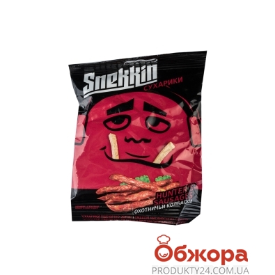 Сухарики Снекин 30г ржано-пшеничные боварские колбаски – ІМ «Обжора»