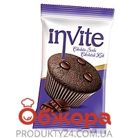 Кекс Invite шоколад – ІМ «Обжора»