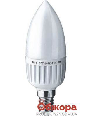 Лампочка Tesler LED TR-P-C37-6-4K-E14-FR Новинка – ИМ «Обжора»