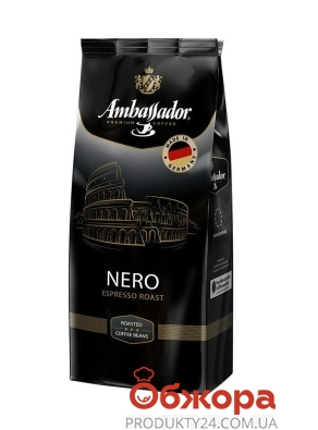 Кофе Ambassador 60г Nero раств. м/уп – ІМ «Обжора»