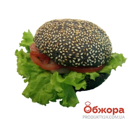 * Гамбургер з лососем НОВИНКА – ИМ «Обжора»