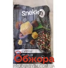 Сухарики Снекин 30г пшенично-ржаные смесь перцев – ІМ «Обжора»