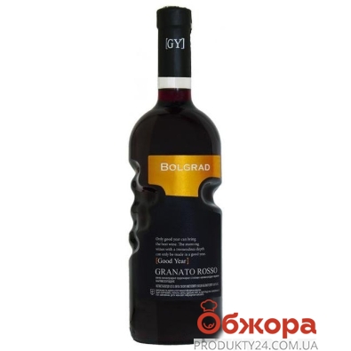 Вино Bolgrad GY Granato Rosso 0,75л червоне н/сол – ІМ «Обжора»