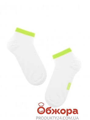 Шкарпетки ACTIVE 7С-37СП (короткі)  р,27, 068 біло-салатовий чол, – ІМ «Обжора»