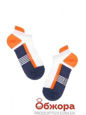 Шкарпетки ACTIVE 16С-72СП р,27, 083 ультракорот,джинс-помаранчевий – ІМ «Обжора»