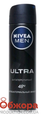 Дезодорант NIVEA 150 мл ultra мужской  Новинка – ИМ «Обжора»
