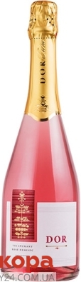 Вино игристое Бостован DOR 0.75л розовое полусухое – ИМ «Обжора»