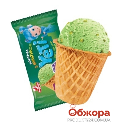 Мороженое Ласунка 80г Yeti фисташка с арахисом сахастакан НОВИНКА – ІМ «Обжора»