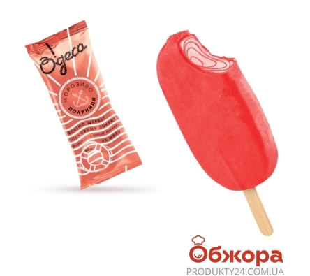 Мороженое Одесса Щербет клубника 80г эскимо – ІМ «Обжора»