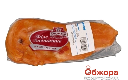 Филе куриное Аппетитное, Бащинський, варёно-копчёное – ИМ «Обжора»